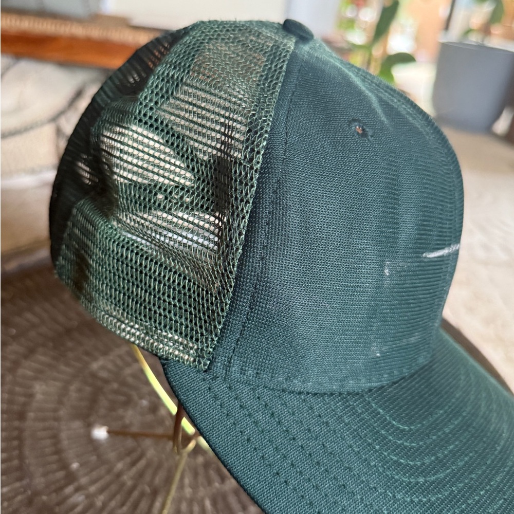 Vintage new era structured Green Mesh Back trucker Cap hat